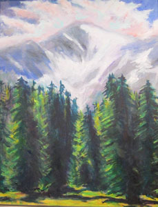 Mt. Princeton in Late Afternoon